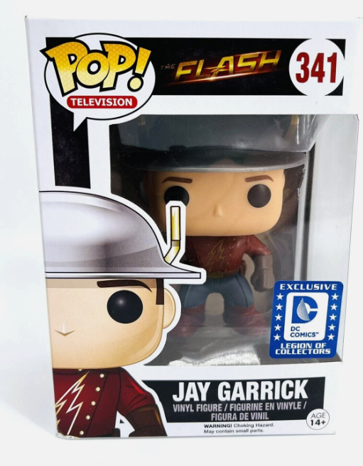 FUNKO POP! TELEVISION 341 THE FLASH JAY GARRICK EXCLUSIVE LEGION OF COLLECTORS
