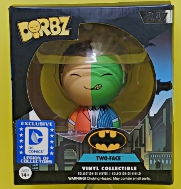 Funko Dorbz Two-Face DC Legion of Collectors Exclusive Vinyl Figure #247