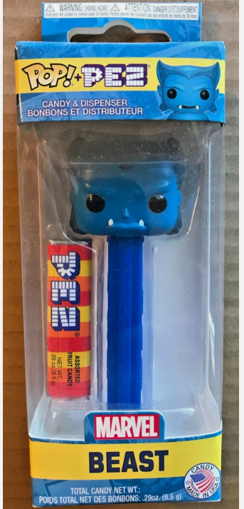 Funko Pop PEZ X-Men Beast Dispenser w/Candy Limited Edition Boxed Sealed 2019