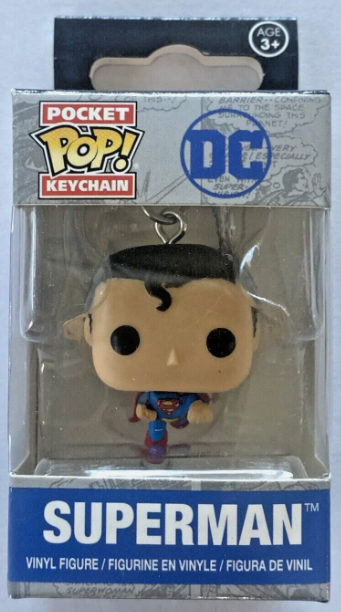 Funko Pocket Pop Keychain DC Universe Superman Collectible Legion of Collectors