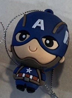 2022 Hallmark Marvel Series 1 Mystery Figure Ornament Captain America
