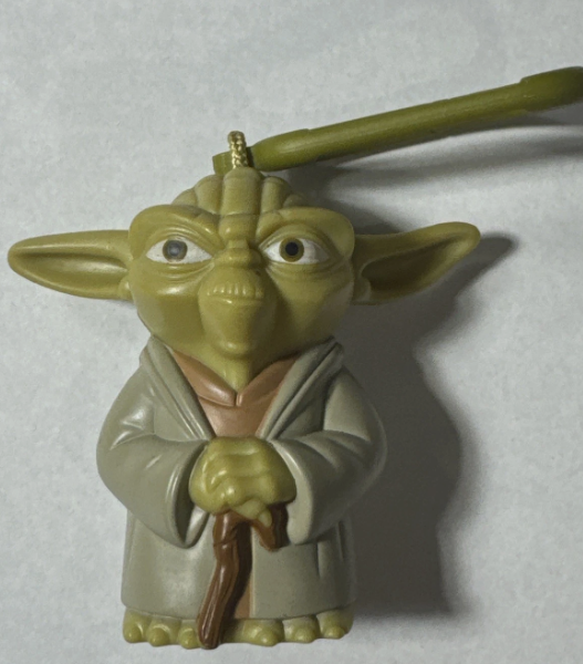 McDonald's Star Wars Yoda Happy Meal Toy Keychain 2010