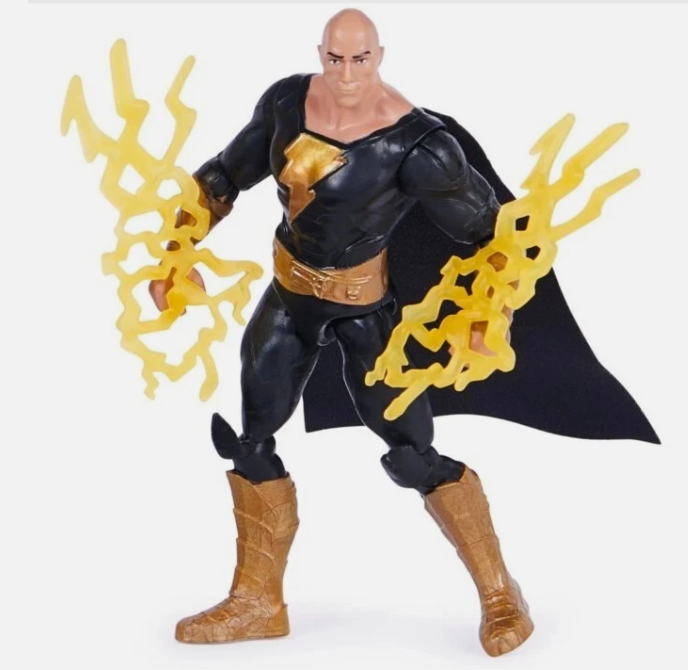 SPIN MASTER 2022 DC 1ST EDITION BLACK ADAM 4 INCH ACTION FIGURE