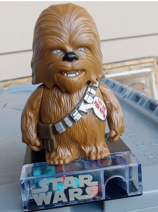 Star Wars Chewbacca Candy Dispenser Doesn't Talk