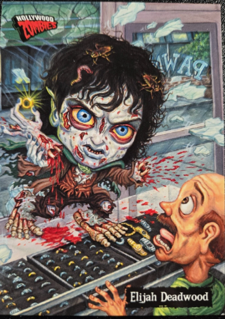 Lord of the Rings Frodo Elijah Wood Hollywood Zombies Garbage Pail Kids Spoof #39