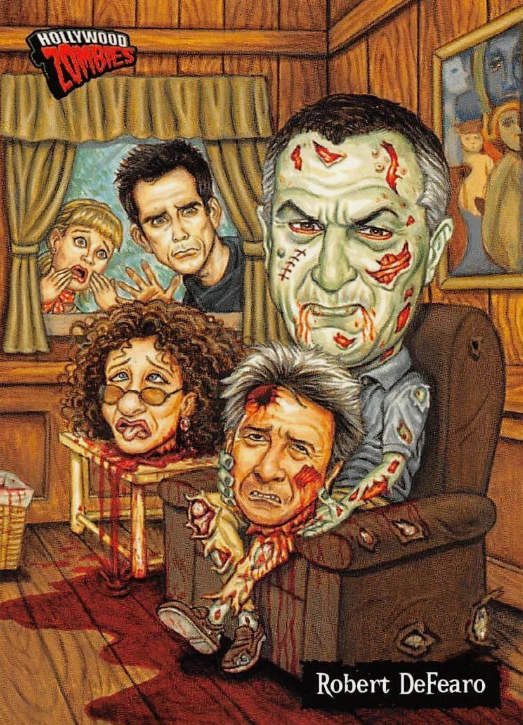 2007 TOPPS HOLLYWOOD ZOMBIES - Parody Card #42 - "Robert DeFearo" ROBERT DENIRO