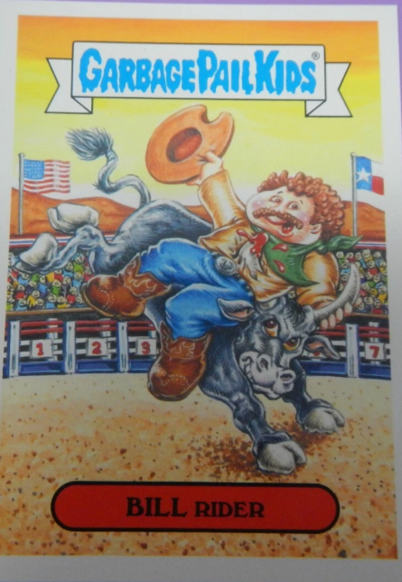 2016 Garbage Pail Kids As American As Apple Pie Bill Rider 18b