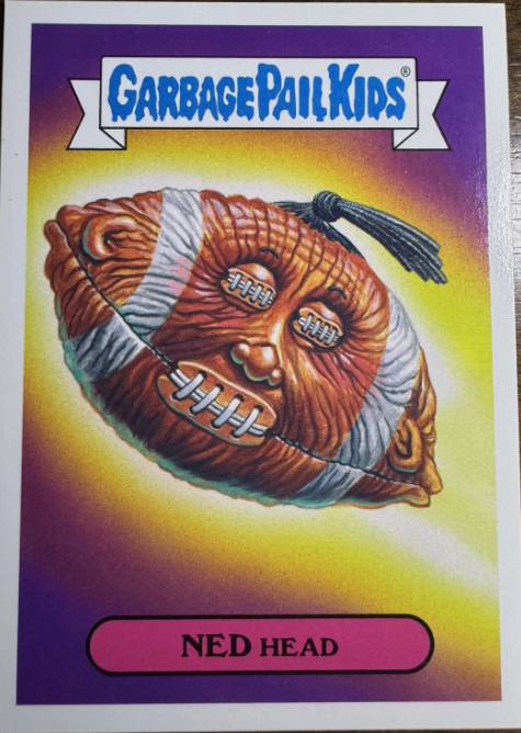2016 Topps GPK Garbage Pail Kids American As Apple Pie NED Head #5a