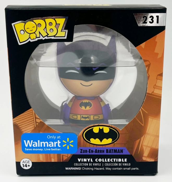 Funko Zur-En-Arrh Batman Dorbz Vinyl Figure Walmart Exclusive NIB #231