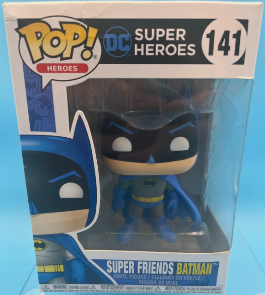 Funko Pop! Heroes DC Super Heroes Super Friends Batman #141 Vinyl Figure