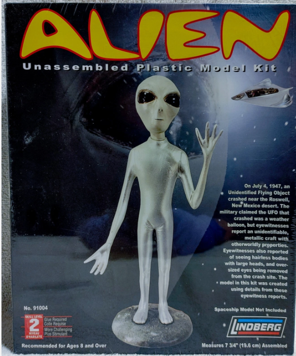 Lindberg - ALIEN Unassembled Plastic Model Kit