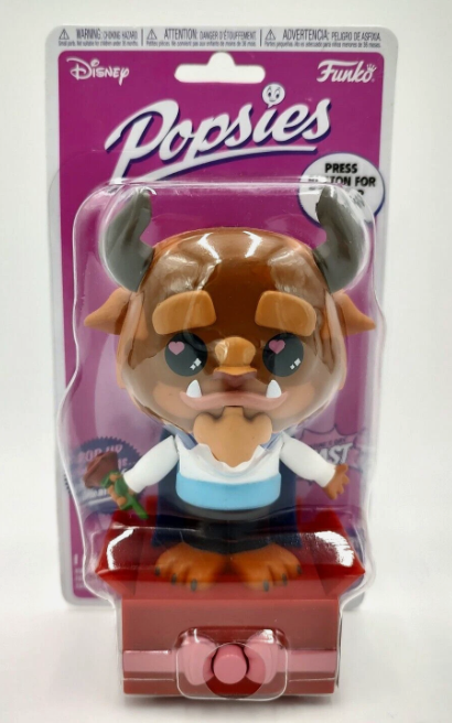 Disney Funko Popsies Beast Beauty & The Beast Pop Up Love Message Valentines Day