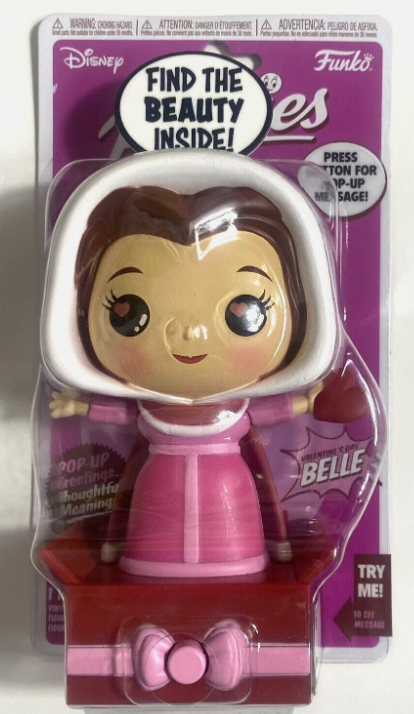 FUNKO POPsies Belle Disney Beauty & the Beast Pop Up Greetings Love Inspiration
