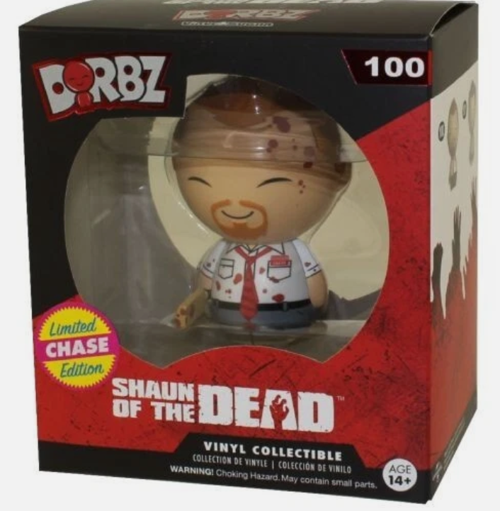 Funko Dorbz CHASE Shaun of the Dead - Shaun (Bloody) Figure