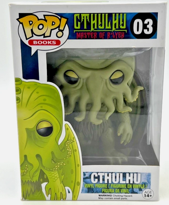 Funko POP! Books H.P. Lovecraft CTHULHU: MASTER OF R'LYEH #03