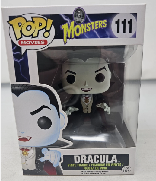 FUNKO POP- Dracula #111 Universal Monsters New
