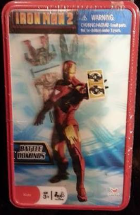 Marvel Iron Man 2 Hologram Battle Dominoes