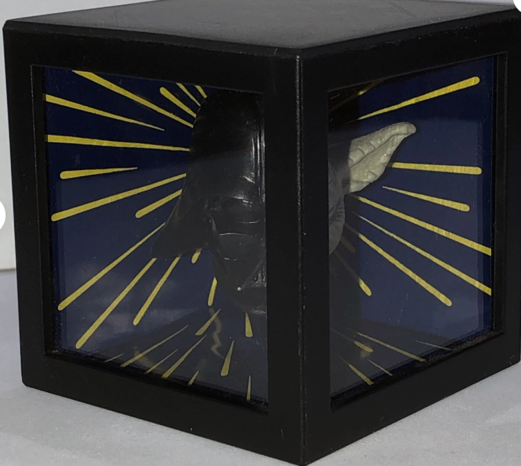 1996 Star Wars Yoda Darth Vader Mirror Box Empire Strikes Back Tenyo Magic Cube