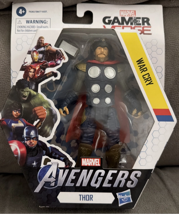 Marvel Avengers Gamer Verse “THOR War Cry”Action Figure 6-inch- New Sealed
