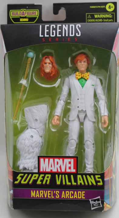 Marvel Legend Series Super Villains Marvel's Arcade Action Figure BAG