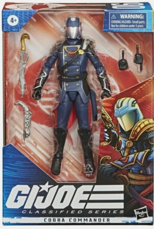 Hasbro G.i. Joe Classified Cobra Commander 6 Inch Action Figure