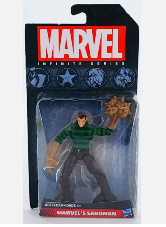 Marvel Infinite Series Sandman 3.75" Action Figure 2014 Spider-Man Villain
