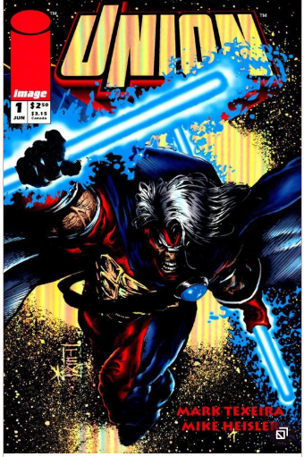 Union (1993) #1 Sign In to Save Edit Union #1  Appearing in "The Modern Icarus"