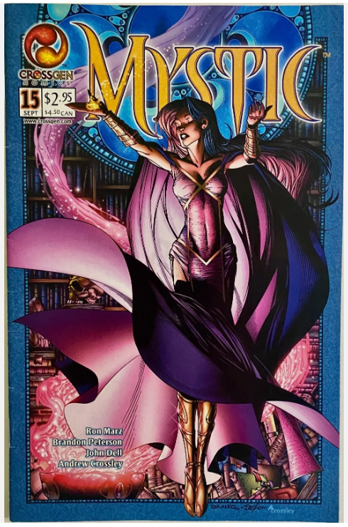 Mystic #15 - 2001 - Crossgen - 1st Unofficial Harry Potter