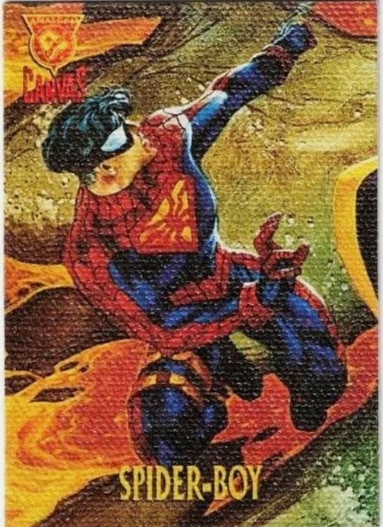 Marvel DC Amalgam: Canvas #7 Spider-Boy Fleer 1996