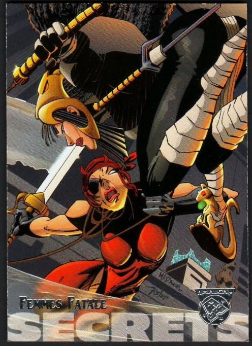 1996 AMALGAM BASE CARD 57 FEMMES FATALE