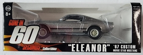 NEW IN BOX Loot Crate Gone in 60 Seconds "Eleanor" '67 Mustang 1/64 Scale