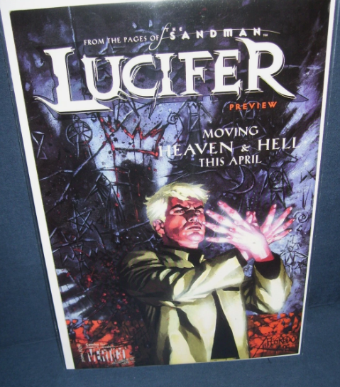 Lucifer Preview Moving Heaven and Hell Vertigo DC Comics 2000