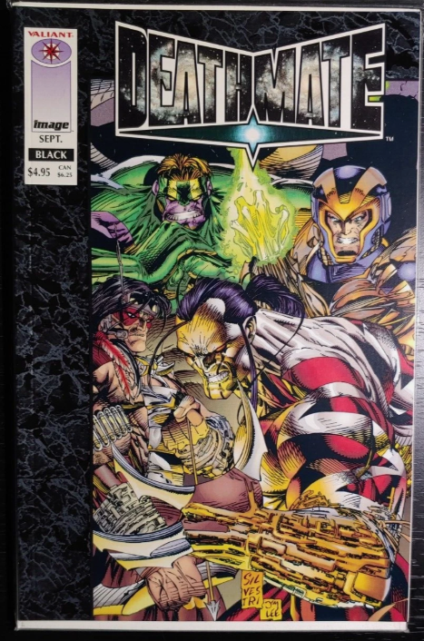 Deathmate Black Comic Book (1993 Valiant Image) 1st Appearance Gen 13