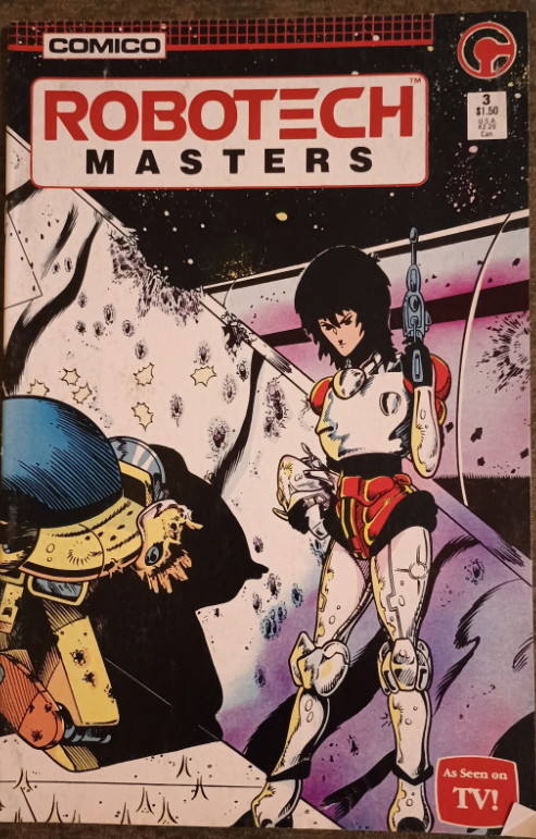 Robotech : Masters #3 - comic book issue - 1985 - Comico