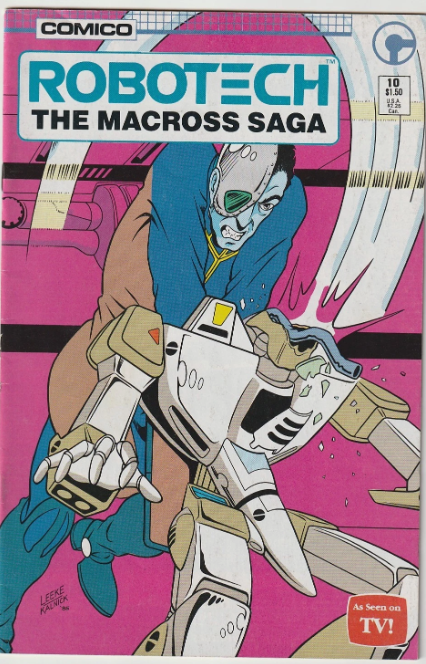 Robotech The Macross Saga #10 (Mar 1986, Comico Comics)