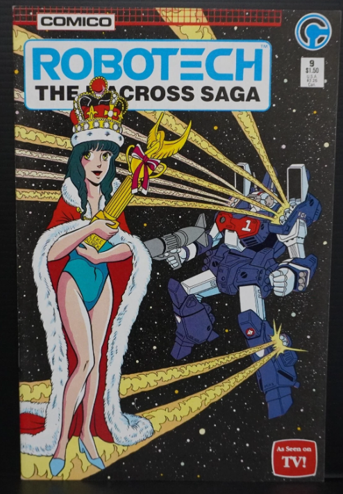 Robotech: The Macross Saga # 9 (1986) Comico Comics