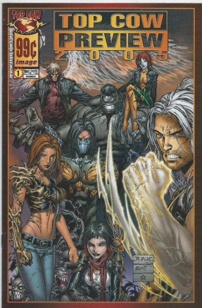 Image Top Cow Comics Top Cow Preview Book NM-/M 2005