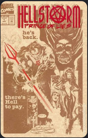 Marvel Comics Hellstorm Prince of Lies (1993)