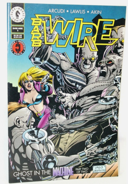 Barb Wire #5 Ghost in the Machine Part Two 1994 Comic Dark Horse Comics