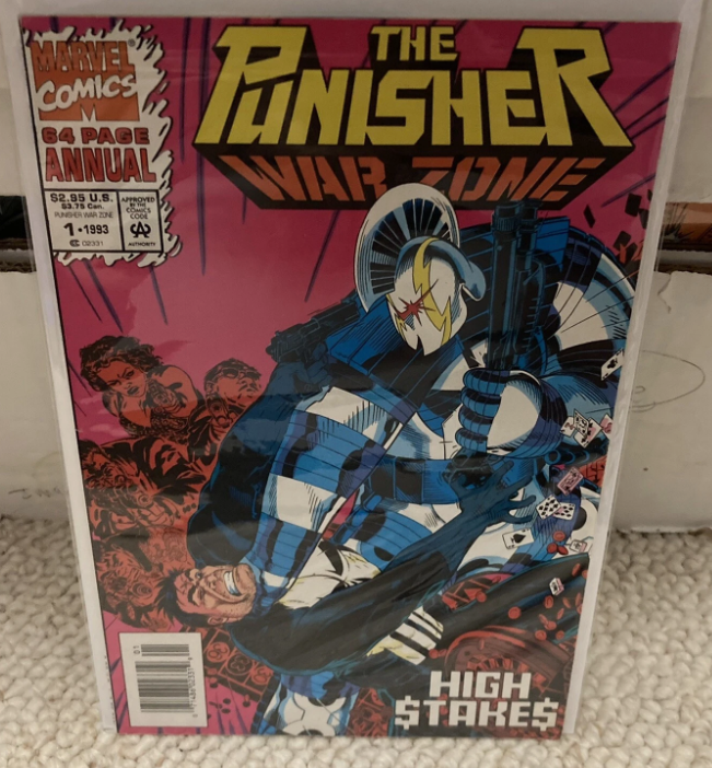 The Punisher War Zone Annual #1 Marvel Comics 1993