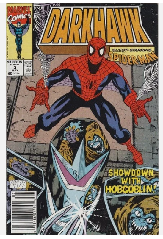 Darkhawk #3 Guest-Starring Spider-Man (Marvel Comics May 1991)