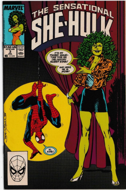 She-Hulk #3 (1989) 1st Appearance of She-Clone Marvel Comics Byrne Cover