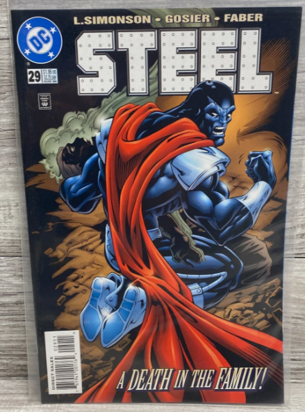 DC Comics Steel A Death in the Family #29 August 1996 Comic Book
