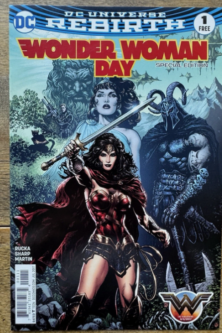 DC UNIVERSE REBIRTH Wonder Woman Day 2017 Special Edition #1 WONDER WOMAN #1 NM