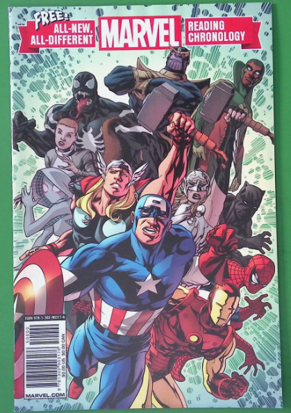 ALL-NEW, ALL-DIFFERENT MARVEL READING CHRONOLOGY #1 ONE-SHOT HIGH GRADE