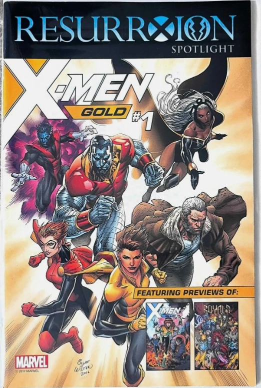 X-Men Gold #1 (2017) Marvel Comic