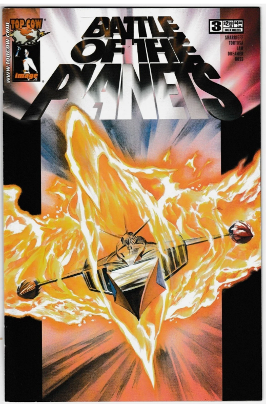 Battle Of The Planets #3 comic 2002 G-Force Image Top Cow Gatchaman Alex Ross