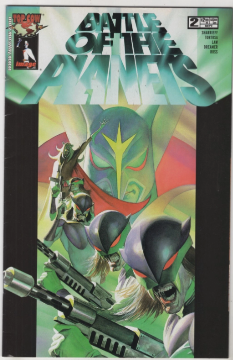 Battle of the Planets #2 (Sep 2002 Image [Top Cow]) [G-Force] Tortosa, Alex Ross