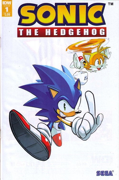 Sonic the Hedgehog IDW Comics (vol 1) #1 (3rd printing)
