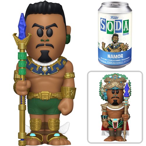 Funko SODA Wakanda Forever Namor Vinyl Figure Sealed